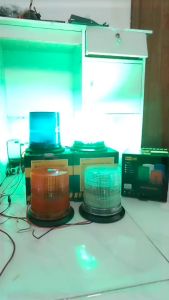 lampu rotari blizt xenon ROTATOR upgrade seri H Lampu Rotari LED Rotary Blitz Xenon WL27 upgrade seri H super terang grede A Kuning/hijau/putih/biru 12-48Volt