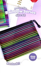 Kantong File Rainbow A5 ES01: Pilihan Terbaik untuk Kantor