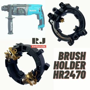 Makita HR2470 Brush Holder Spare Part Rumah Sepul Mesin Bor HR2460 HR2230 M8701