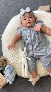 Baju Bayi Perempuan 6-12 Bulan Nadhifa Set