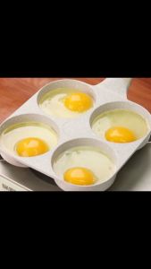 【Clearance Sale】SM Egg Pan 4 in 1  Universal Pan telur Non Stick Burger/Egg Pan Japanese Style Breakfast Pan PFOA Free Non-Stick Coating Multifunction Suitable for All Stove