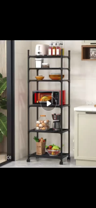 IDEAL ชั้นวางของในครัว ชั้นเก็บของ ชั้นวางอเนกประสงค์ ชั้นวางหม้อ ชั้นวางเตาอบไมโครเวฟ 2/3/4/5/6 ชั้น กันน้ำและกันสนิม แข็งแรงและทนทาน