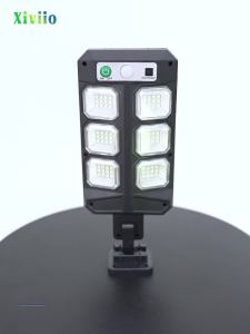 1/2Pcs Solar Street Light Outdoor Super Bright Solar Garden Lamp with Infrared Remote Control Porches Garages Yard Flood Lantern