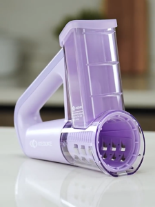 KOK Electric Handheld Vegetable Cutting Machine CD039 Vegetable Chopper Light Food Processor Salad Vegetable Cutting Handy Tool Multifunctional Roller Grater Slicer