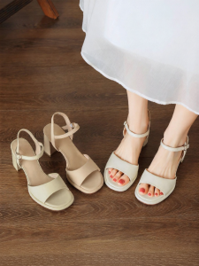 DUSTO | Chunky Heeled Platform Sandals High Heels