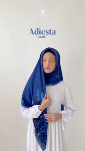 HIJAB SEGI EMPAT MOTIF DAFFI SERIES ADIESTRA