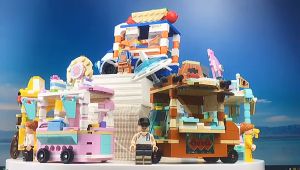 City Shop Series Pretend Play Toys for Girls Building Blocks for Boys