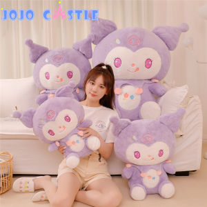 JOJO CASTLE Sanrio Anime Kawaii Kuromi Lolita Princess Plush Toy 25/45/75/85cm Cute Soft Plushie Animal Cartoon Girls Decorate Doll Toys Gifts Peluche 库洛米玩偶