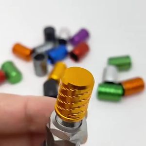4PCS Tire Valve Caps with O Rubber Ring Universal Dustproof Tire Valve Stem Covers for Cars SUV Trucks Bikes Motorcycles
