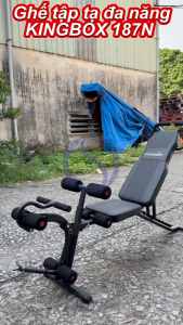 Ghế Tập Gym KingBox 187N ( không kèm dây ) Đa Năng 9 Cấp Độ Điều Chỉnh - OneSport