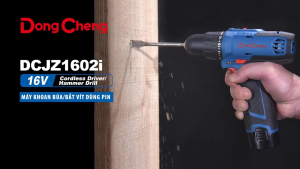 Máy Khoan Búa Vặn Vít Dùng Pin DongCheng DCJZ1602i (16V/2.0Ah) - Đa Năng & Mạnh Mẽ