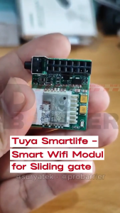 Modul Smart Switch WiFi Automatic Sliding Gate PROTECH dan ISG - Buka Tutup Gerbang Otomatis via HP | Tuya SmartLife