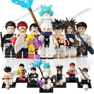 Two-Sided Ningyo Assembly Toy Blocks Summons Black Deer Wu Liang Wooden Pawns Magnetic Tiles Building Blocks for Boys And Girls