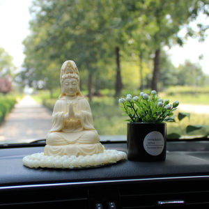 Car Accessories Car Decoration Classy Elegant Men Auto Perfume Dashboard Car Interior Avalokitesvara Aromatherapy