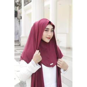 Pasmina Ninja / PASMINA NINJA INER OVAL TERBARU/PASMINA NUTUP LEHER JERSEY PREMIUM