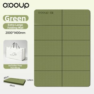O:OOUP | Folding Widened Thicker Yoga Mat Noise Reduction Anti-slip