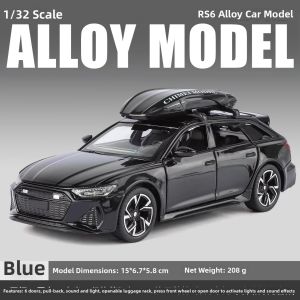 CHEZHI | Realistic Sound and Light 1:18 Scale Audi A6L Alloy Car Model