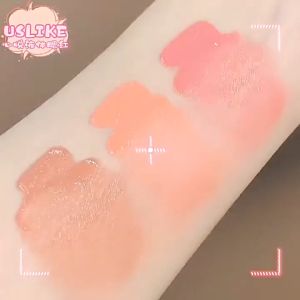 USLIKE Liquid Blush Long Lasting Waterproof Sweatproof Non-Fade Natural Color Blusher on Face Make Up