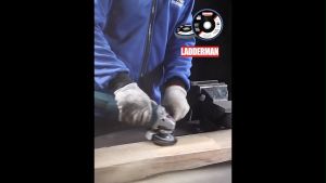 1PC 4" LADDERMAN Premium Zirconia Flap Disc Abrasive Wheel Angle Grinder Accessories Grinding Kertas Pasir Grinder Bulat