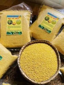 HẠT KÊ NẾP VÀNG HỮU CƠ ĐÃ TÁCH VỎ TÚI 1KG