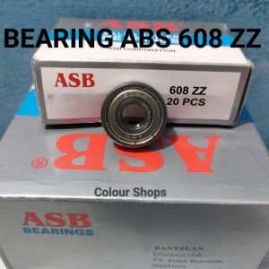 Kelahar Bearing ASB Bering Laher Lahar  608 ZZ 608ZZ Harga Per 1 Pcs