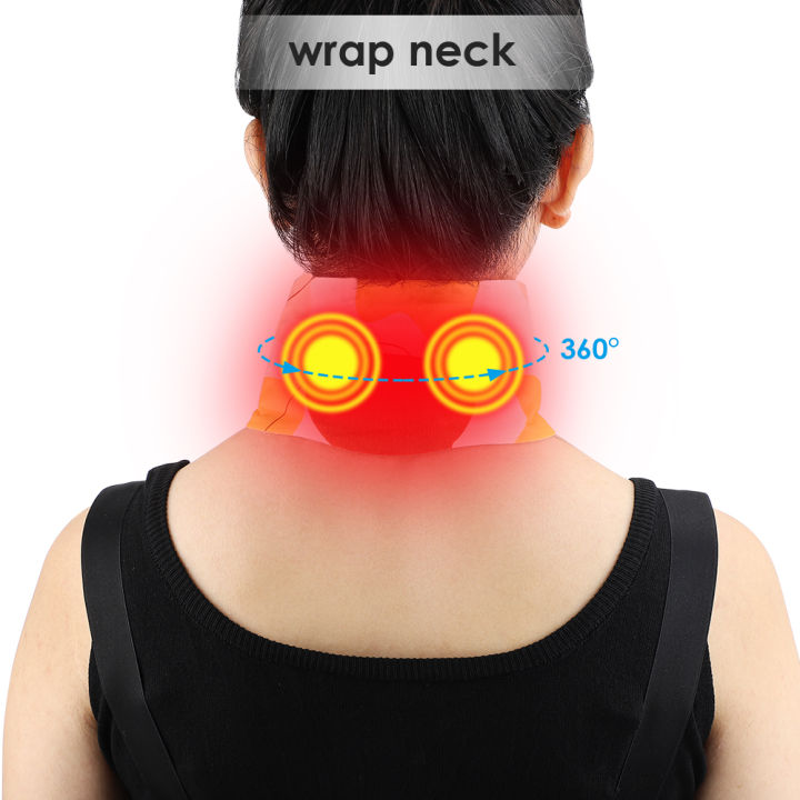 55℃ Selfheating Neck Patch Brace Belt Hot Compress Neck Warmer Relax Cervical Shoulder Relieve