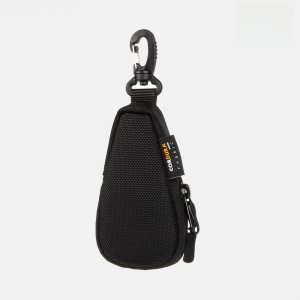 Cordura Ballistic Nylon Key Pouch Mini Car Key Holder Trendy Coin Bag Oxford Cloth Business Style Zipper Closure Mens Pouch