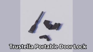 Travel Hotel Anti-theft Door Lock Portable Adjustable Door Stopper Lock Anti-wolf Door Bolt Lock