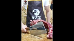 Pisau Tajam 1.2kg Pisau Daging Cincang Pisau Dapur Pisau Cacah Tulang Daging Potong Pisau Stainless