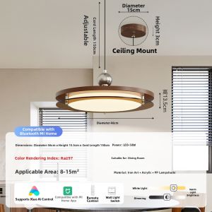 FANZHEN | Bauhaus Adjustable Extendable Modern Dining Room Chandelier