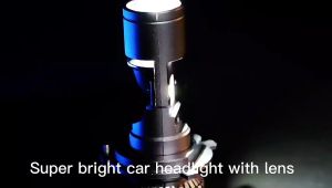 led headlight GT4 lens H4 Integrated 12V24V motorcycle laser light 20000LM