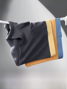 MiiOW | Mens Cotton Underwear Boxer Shorts Thin Model Summer New Style Antibacterial Comfortable Breathable Mid Waist Briefs