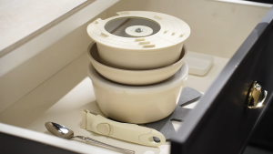 Redchef Nonstick Ceramic Rock Cookware 9Pcs Set Handle Removable Frying Pan With Lid