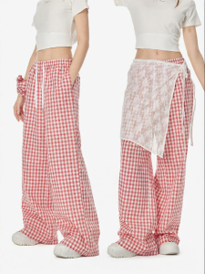 Turn Signal | Casual Vintage Loose Wide Leg Pants