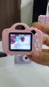 [Tặng thẻ nhớ 16G] 2 CAM Máy ảnh chụp thật cho trẻ em Disney Lotso dành cho bé cho chụp ảnh nét - Camera
