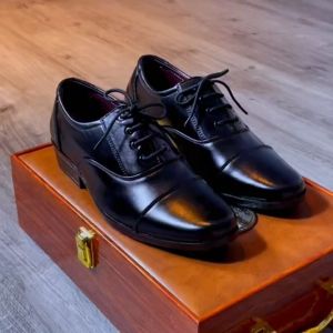 Giày tây nam da mềm đế cao đã khâu đế giày oxfords size từ 38 đến 43 thời thượng