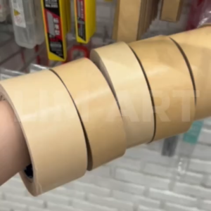 Băng Keo Giấy Kraft Tự Dính Băng Keo Màu Nâu Dán Đóng Gói Handmade DIY Trang Trí Và Văn Phòng LIM ART