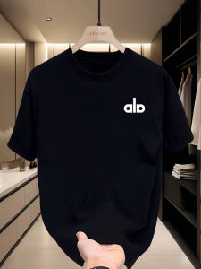 เสื้อยืดคอกลมแขนสั้นผ้าฝ้ายระบายอากาศสำหรับผู้ชาย ทรงหลวม ลำลอง ฤดูร้อน 2025 เสื้อคู่สำหรับคู่รัก แฟชั่น