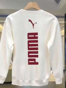 Export Discount Pure Cotton Sweatshirt Men Autumn and Winter Fashion Brand Loose Men and Women All-Matching Fleece-lined Thickened Casual Top Clothes