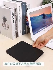1 PCS Portable Desktop Folding Makeup Mirror PU Leather Student Dormitory Office Multi-Angle Makeup Mirror