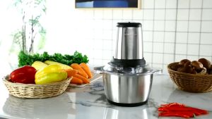 Best Seller 2L MULTIFUNCTIONAL ELECTRIC MEAT GRINDER | Stainless Steel Meat Grinder Blender | Electric Chopper | Multifunctional Food Processor | Meat Grinder | Kitchen Vegetables Grinder | Electric Grinder Machine | Heavy Duty Electric Meat Grinder 2Ltr.
