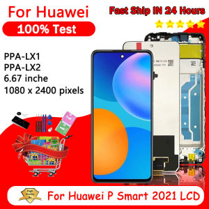 6.67" AAA Quality For Huawei P Smart 2021 LCD PPA-LX1 LX2 Display Touch Screen For Honor X10 Lite DNN-LX9 For Huawei Y7A PPA-LX3