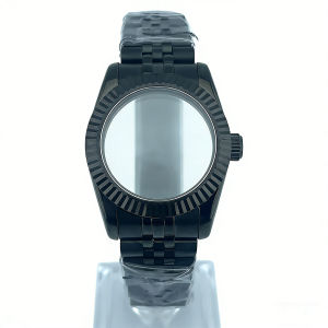 31mm NH05 Stainless Steel Watch Case High Quality Womens Case With Strap Sapphire Glass Magnified Fit ForNH05 NH06 Movement
