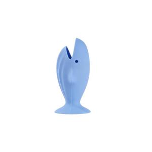 1‑Piece Cute Whale‑Shaped Silicone Toothbrush Holder With Non‑Slip Suction Base Childrens Daily Bathroom Accessory