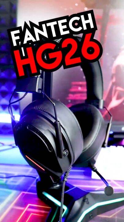 💥FANTECH HG26 ALTO หูฟังเกมมิ่งระบบ 7.1💥VIRTUAL SURROUND SOUND GAMING HEADSET หูฟังเล่นเกม หูฟังเกมมิ่ง ส่งด่วน