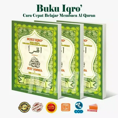 IQRO PLUS JUZAMMA BEDEL KECIL PAKET 10 BUKU/PCS