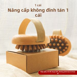 Bàn Chải Massage Mạch Bạch Đàn Dùng Toàn Thân Bàn Chải Mát-xa Bụng Bàn Chải Mát-xa Gan Mật Dụng Cụ Thông Mạch