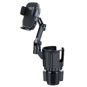 Cup Holder Phone Mount Universal Cup Holder Expander with Long Arm 360°Rotation Cup Phone Holder for Car Fits All 4-7” Phone