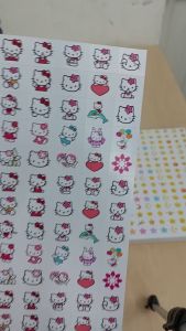 Sticker khen thưởng MÈO KITTY 7k/ tờ A4 - 159 Stick - SP2