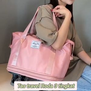 TAS TRAVEL JUMBO 3 TINGKAT / DUFFEL BAG RODA 3 TINGKAT / TRAVEL BAG JUMBO